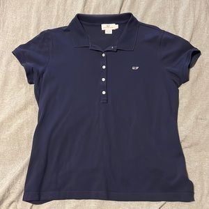 Vineyard vines navy polo womens size large